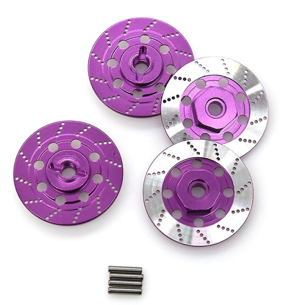 4 stk Metal Bremseskive Hjul Fælg Box Metal Hex Adapter 12mm Til 1/10 Sakura D4 On-road Racing Rc bil