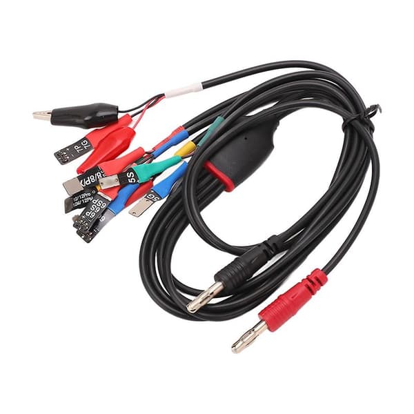 Telefon Ström Testkabel Röd Kopparkärna Isolerad PVC Moderkortsaktiveringskabel