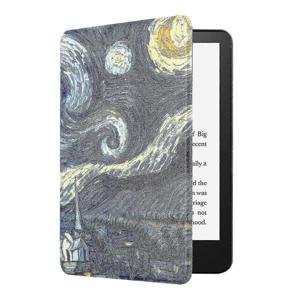 Etui til Kindle Paperwhite 6 tommer 2012,2013,2015,2016 versjon, Smart Wake Sleep 003 Starry Kindle 10th Gen. 2019
