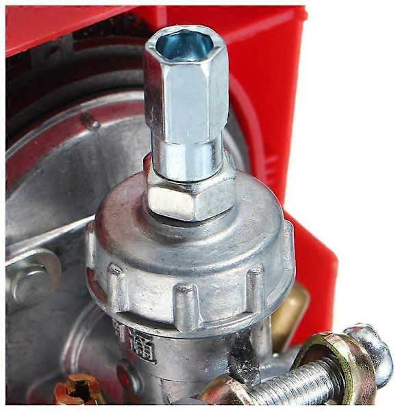 Förgasare 50cc/60cc/66cc/80cc 2-taktsmotor Motoriserad Cykel silver red