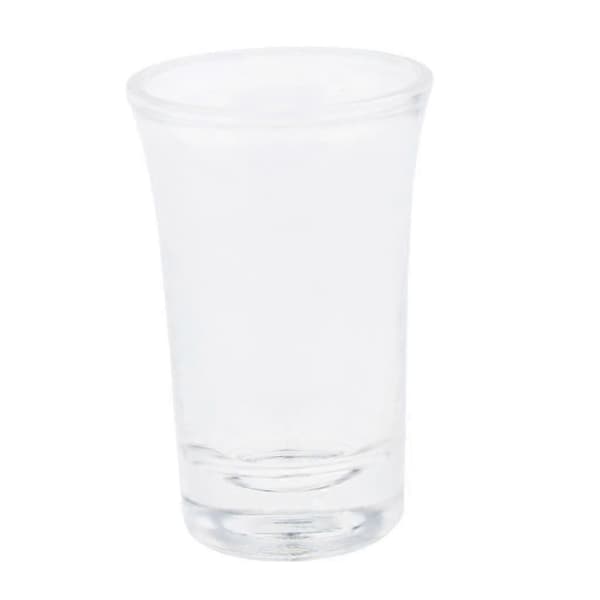 3xUtmärkt Akryl Shotglas, 35ml