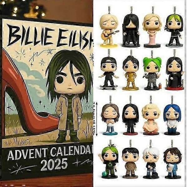 Billie Eilish Julekalender Blind Box Julegave