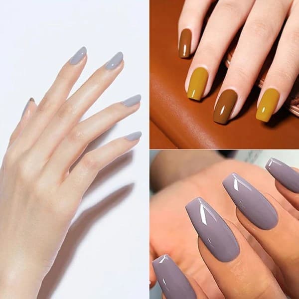 UV-basecoat og topcoat til negle - 8,5 ml transparent