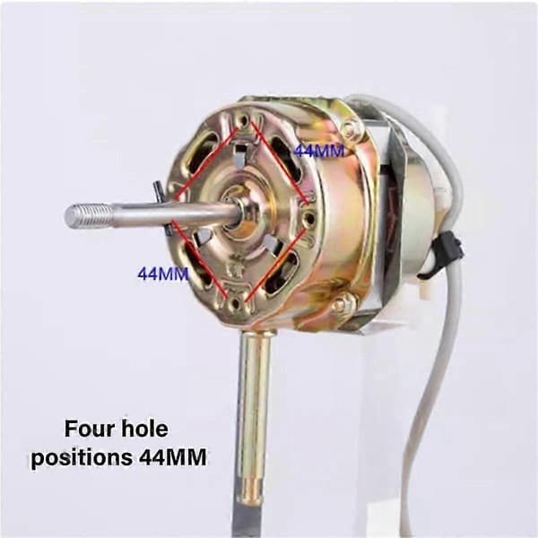 Energieffektiv 3-trinns universalmotor for gulvvifter