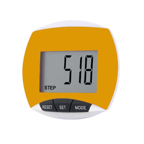 Skritteller Seniorer Step Counter For Walking Elektronisk Nøyaktig Step Tracker For Walking Løping random color