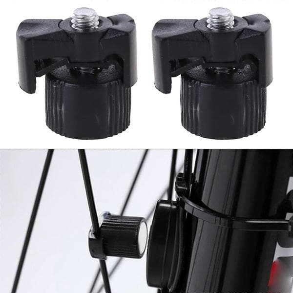 2 stk. universelle computerspeedometers eger-magneter til cykler, cykelcomputerdeler Multicolor