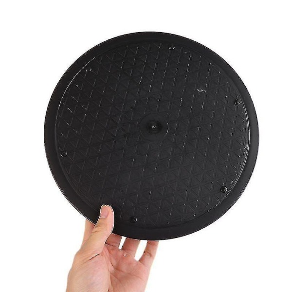 Snurrande displaystativ med hjul 10 inches