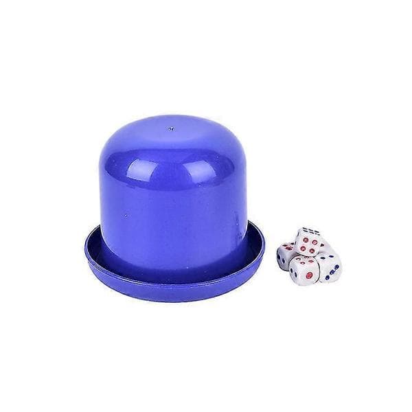 Bar Party Terningkopp Drikke Brettspill Gambling Terningboks 10mm D6*5 Bordspill