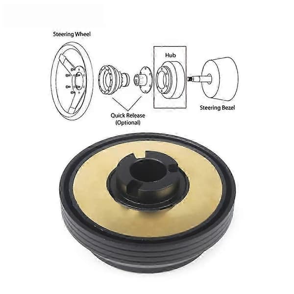 100H rat kort nav adapter kit til Eclipse Subaru Impreza WRX til Mitsubishi Eclipse Lancer Galant 3000GT
