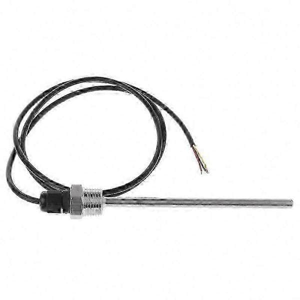 Digital temperatursensorprobe med G1/2 gjenger, 3-leder ledning, DIA7mm, rustfritt stål SUS304 50mm