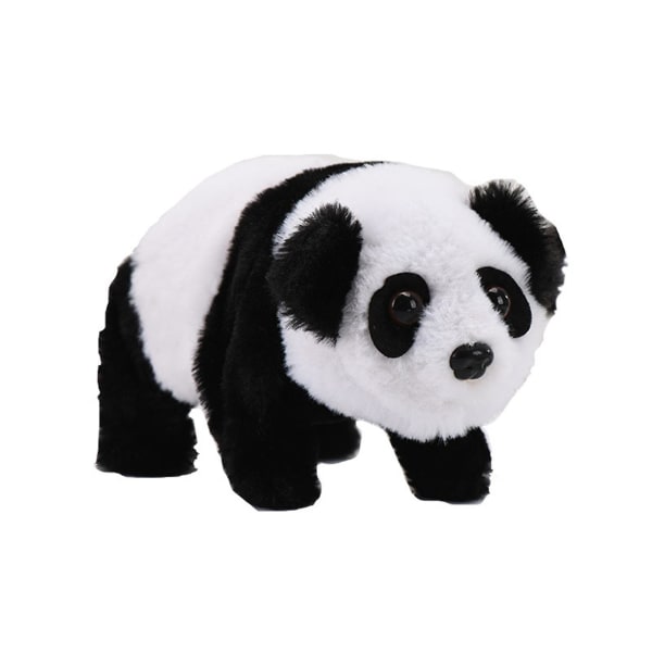 Ryömiä Panda Pehmolelu Lasten Sähköinen lemmikkilelu ääniliikkeillä Animoitu ravisteleva interaktiivinen lelu taaperoille syntymäpäivälahja KAESI Panda