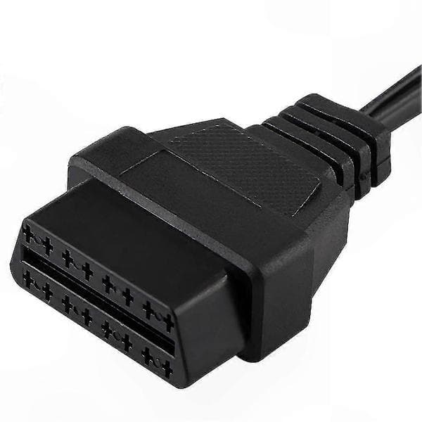 OBD2 Diagnostisk Kabeladapter - 3-benet til 16-benet Stik til Køretøjsdiagnostik