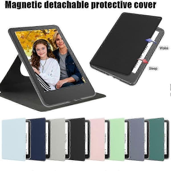 Avtakbart magnetisk smartdeksel med stativ for Kindle 11. 12. Paperwhite