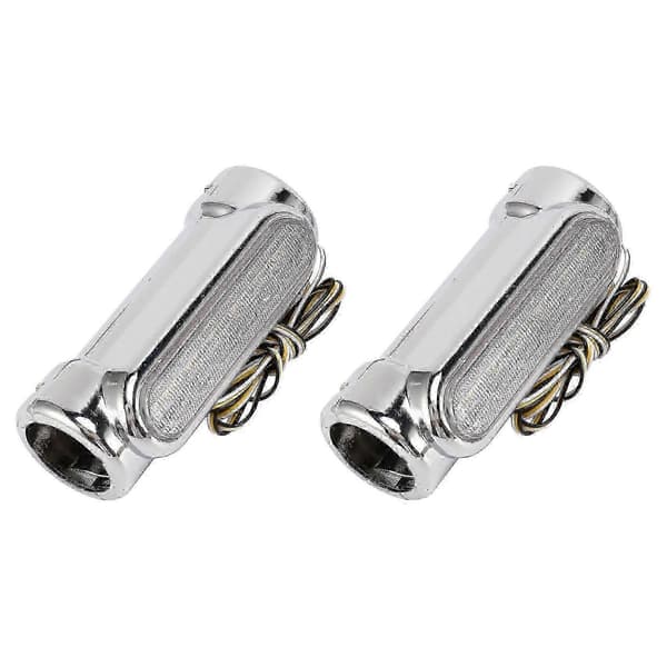Motorcykel LED Highway Bar Switchback Kørelys/Blinklys Kompatibel med Silver
