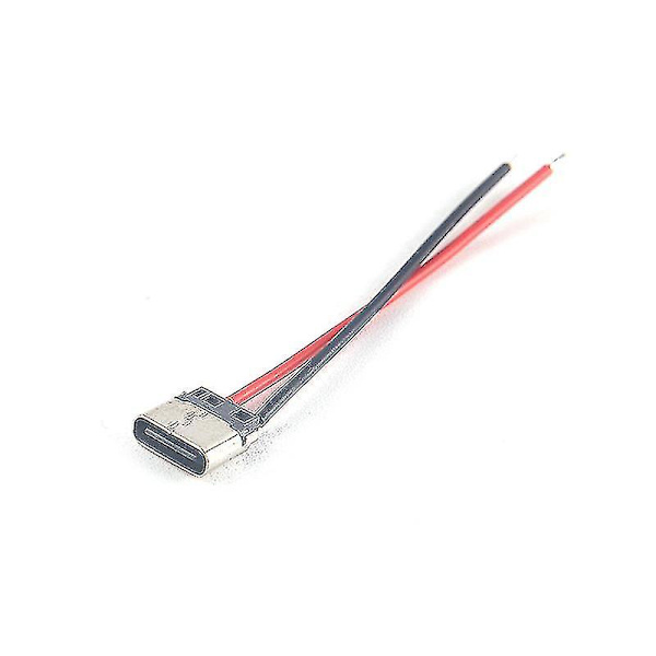 5 kpl USB Type-c 2p hitsauslanka naarasliitinkaapeli matkapuhelimen lataukseen Hfmqv One Size