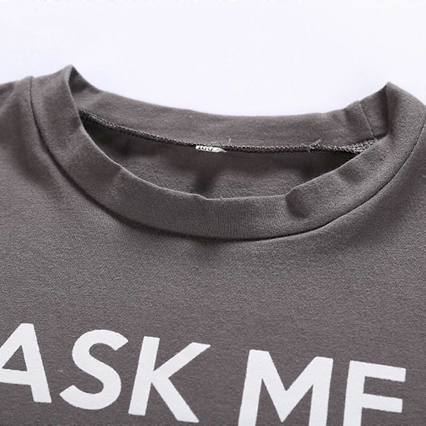 2024 Nytt Herre Ask Me About My Ninja Disguise Flip T-skjorte Morsom Kostyme Grafisk Humor A+ Black XS