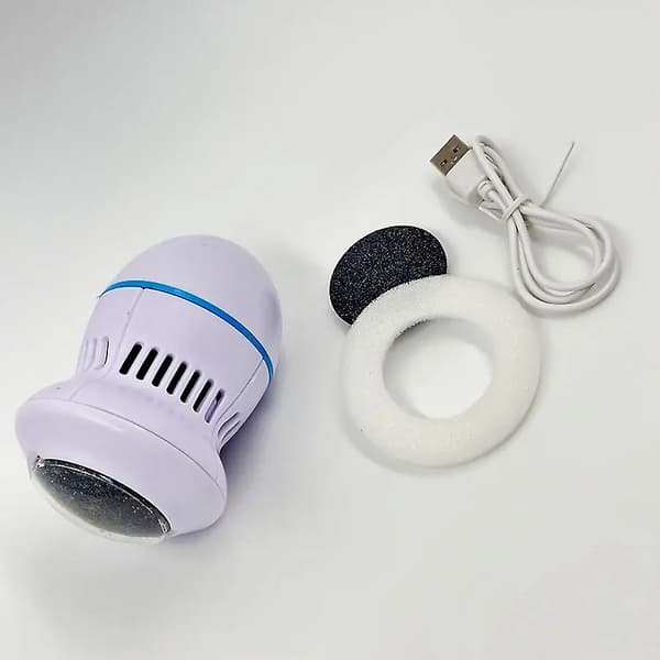 Pedi Vac USB Oppladbar Elektrisk Fotfjerner Eksfoliering