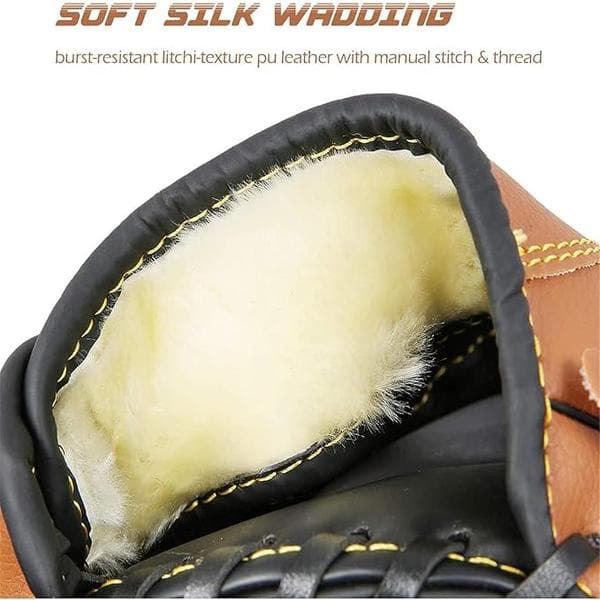 Baseballhandsker bløde softballhandsker justerbare venstrehandsker
