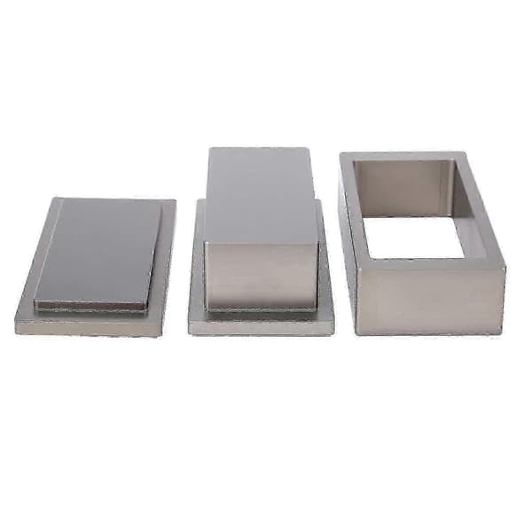2x4 tommer hydraulisk presse anodisert Rosin Pre Press-form