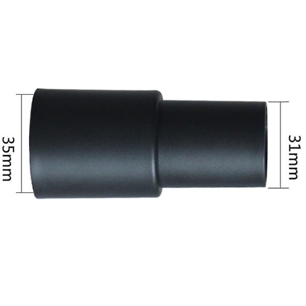 Universal dammsugare borstmunstycke kit - 6 st hemdamm spricka trappverktyg - 32 mm 35 mm vakuum kompatibel black