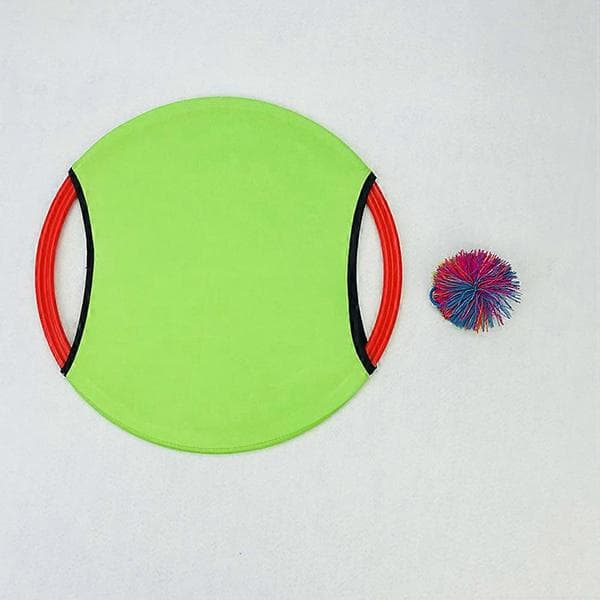 Elastisk frisbee-leketøy, kaste- og fangespill, 2 sett for foreldre-barn-interaksjon