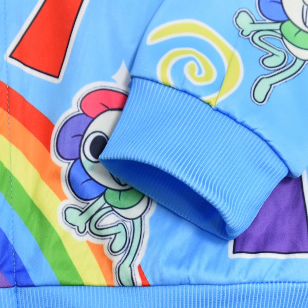 Sprunki Incredibox Rhythm Box Mellanstor till Stor Barnkläder Zip Hoodie Jacka style2 110