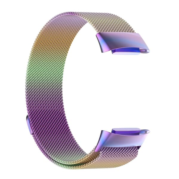 JLT Tyylikäs Säädettävä Galvanointi Kellon Ranneke Fitbit Charge 6/5:lle