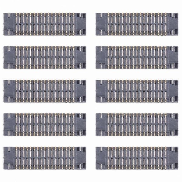 10-pack LCD-skärm FPC-kontakter för moderkort For Samsung Galaxy A03 Core SM-A032F
