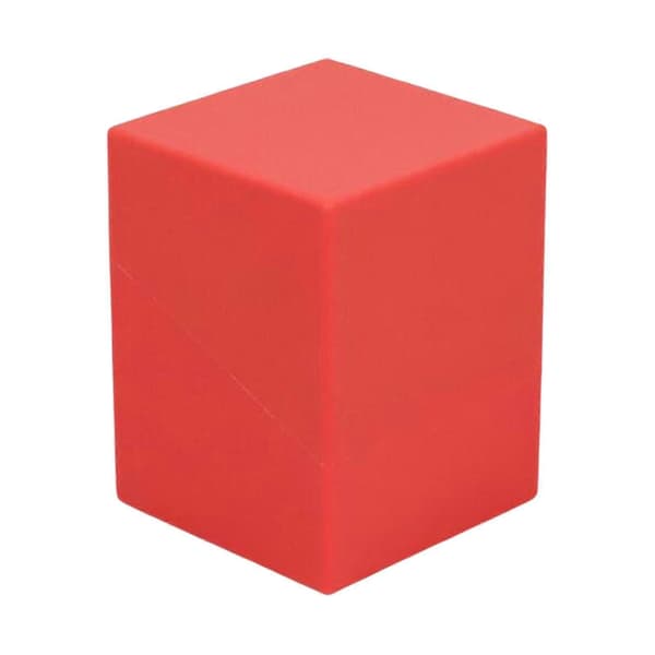 Oppbevaringsboks for samlekort, holder 100 solide kort for TCG Red