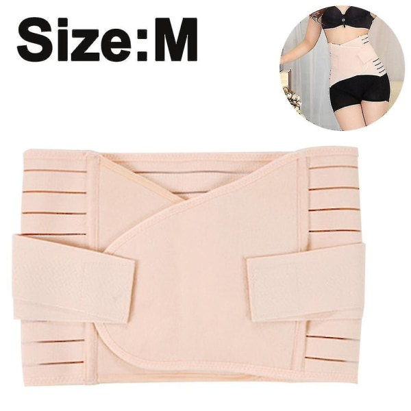 Midjeformingsbelte - Postpartum Postnatal Recoery Support Girdle Belt Etter fødsel Spesielt mage, tapt vekt slankebelte, Tummy Trimer B M