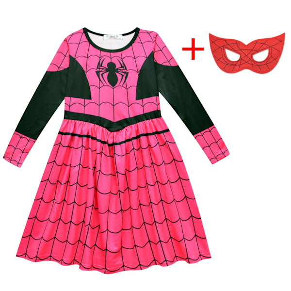 Halloween cosplay ferie fest kostume digitalt print pige kjole style2 120