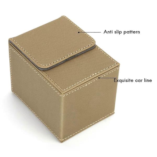 Kortetui Deck Box til kort med sleeves Deck Game Box til Yugioh MTG Binders: 100+, Himmelblå