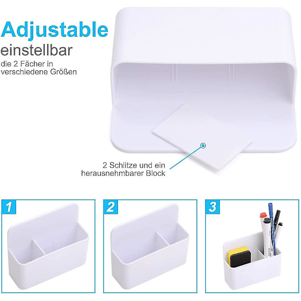 Magnetisk markørholder Penneholder til whiteboard magnetisk tavle