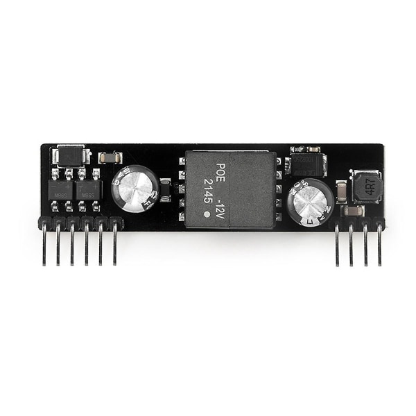 Pm1202 V2.0 20w 12v 2a Pin Isolated Embedded Poe Module kompatibel med Ieee802.3 /at Støtter 100m Black