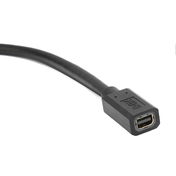 MiniDP Testforlængerkabel: Mini DisplayPort hun til hun, til enheder med MiniDP-interface