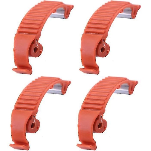 4 st toppcylinderkåpa snäppklämma Bouchle kompatibel med Husqvarna 435 440E 445 450 450E 570 575 576 gräskedjesåg trädgård-xh