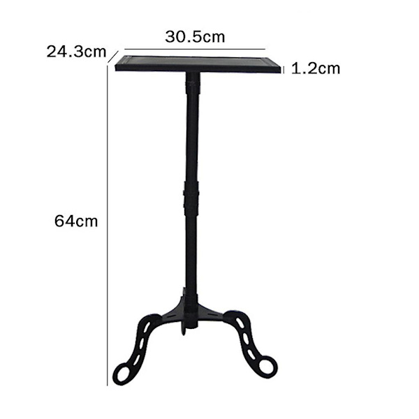 Svart flytande bord magiker levitation trick bord scen magic flygande flytande Black