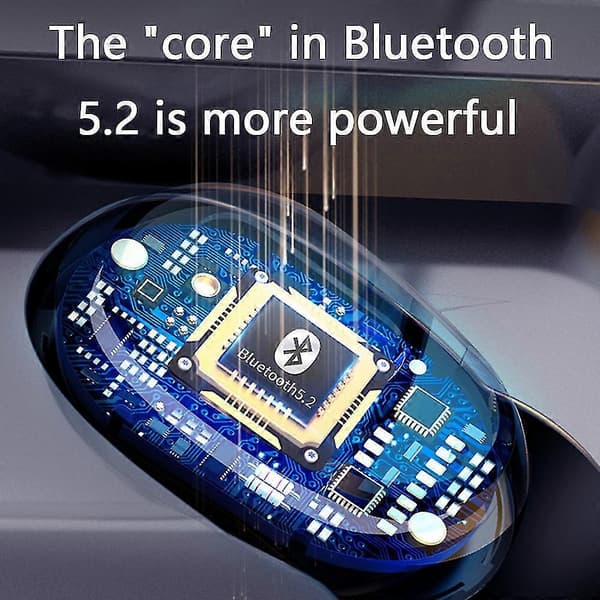trådløse ørepropper bluetooth trådløse hodetelefoner vanntette øretelefoner