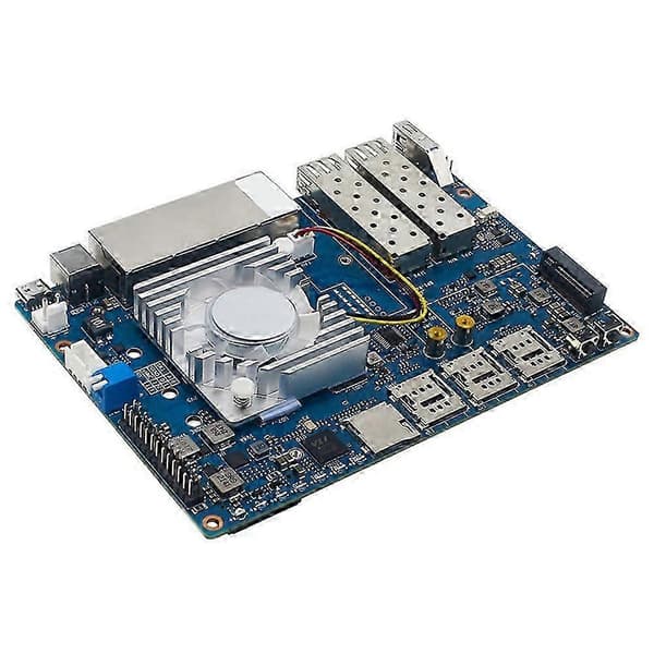 2 STK til Banana Pi BPI-R4 køleplade til BPI-R4 og BPI-F3 routing board blæser justerbar hastighed tilbehør