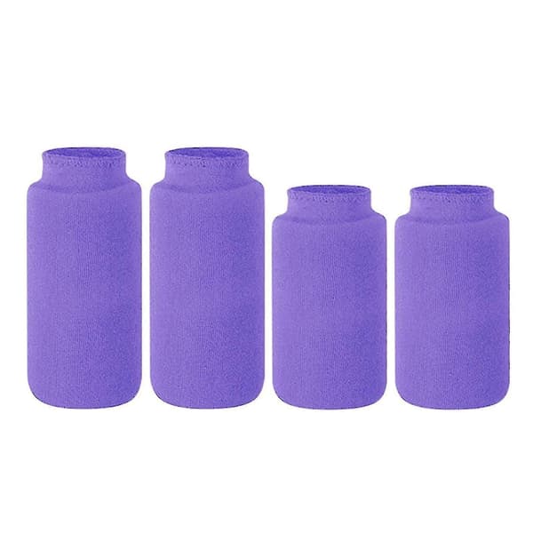 Finger Isærmer 4 Ispakker til Fingre, Tommelfingre & Tæer Varm og Kold Terapi Purple