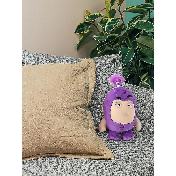 Oddbods Plysj Kids Show Monster Character Myk utstoppet leketøy Yellow