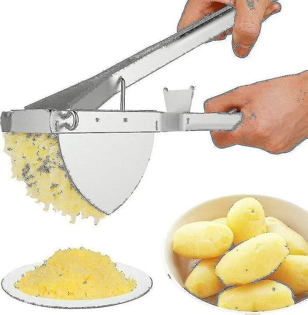 Rostfri potatispress, rostfri potatisstöt professionell potatis