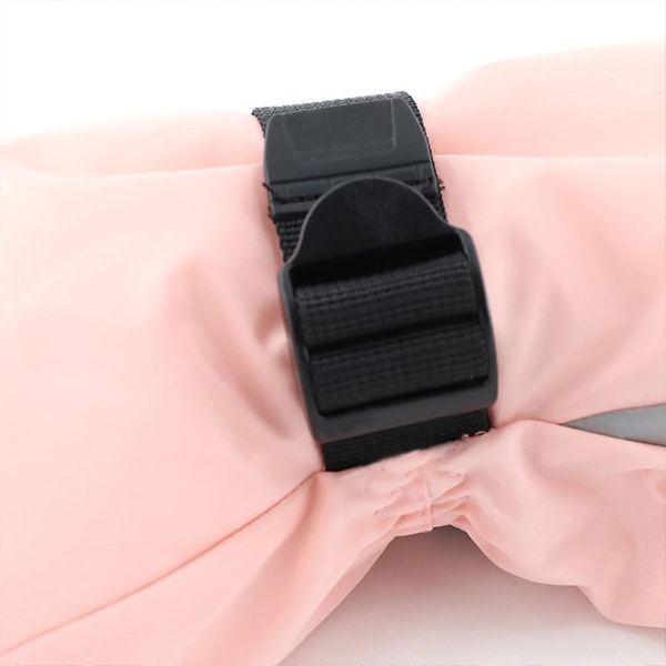 Helfinger skidhandskar Elastiska pekskärmshandskar Fleecefoder Varma handskar Pink