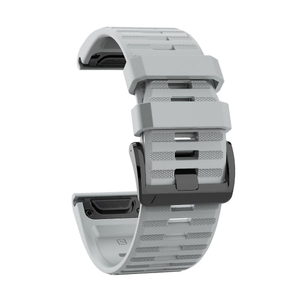 Watch av klockband Mjuk silikon 22mm/26mm Quick Release klockbandsrem Kompatibel Garmin Fenix ​​6/fenix6 Pro/approach S60/compatibleerunner935/co Red 22 mm