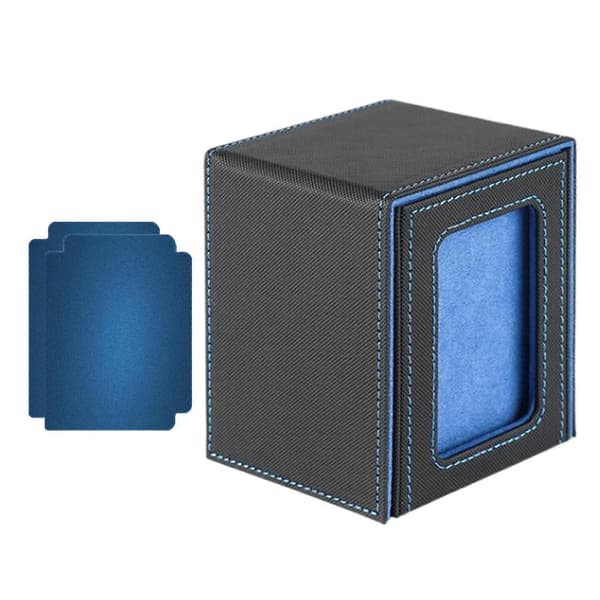 Kortspilskasse Organizer til Baseballkort Samlekort Samlekort Blue