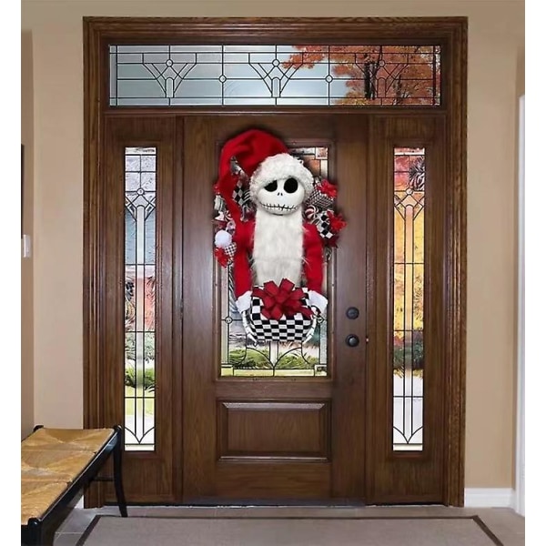 Jack Skellington Nightmare Bee Christmas Front Door Henging