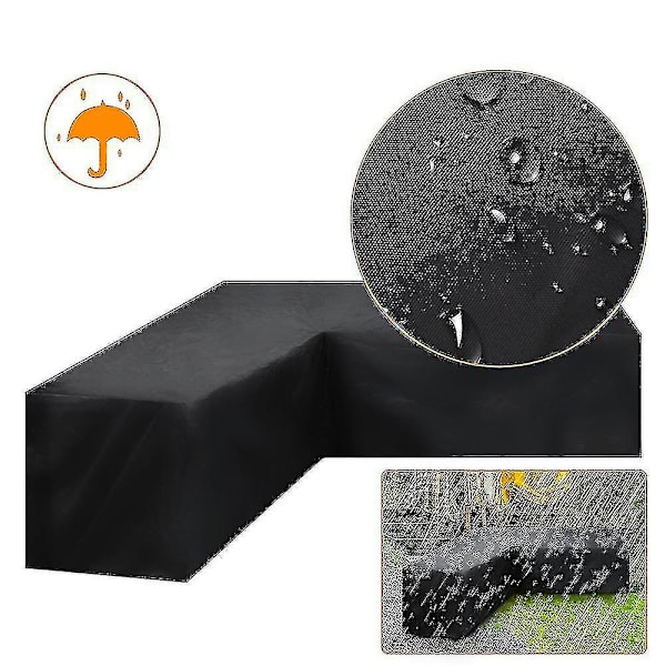 75 storlekar Vattentät uteplats Trädgårdsmöbler Överdrag Regn Snö Stolsöverdrag-f 155*95*68cm
