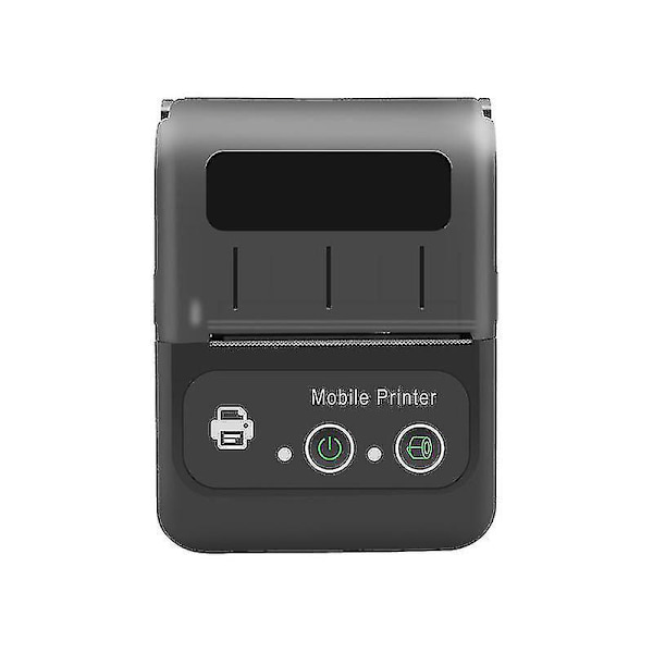 Bluetooth-kuittiprintteri, 58 mm:n mini langaton Pos-kuittiprintteri 2 tuuman mobiililämpöprintteri nahkavyöprintteri pienyritykselle ravintola, myynti Esc