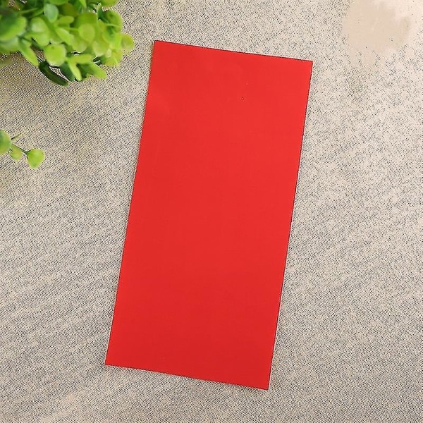 2 st självhäftande lappar klädetikett DIY för dunjackor tyg Red