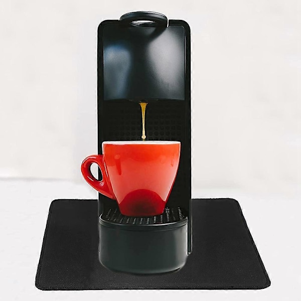 Mixer Slider Mats Kaffemåtte Mixer Mover Bordplade Apparat Sliders til Køkkenapparater Non-Sl black